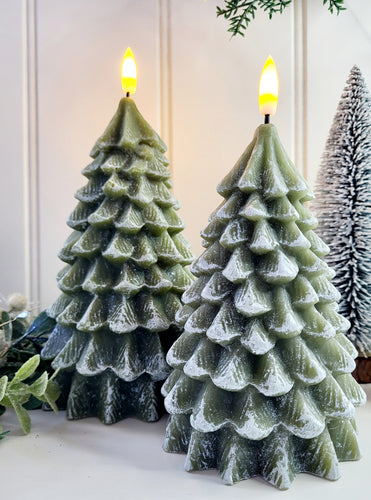 Christmas tree candle