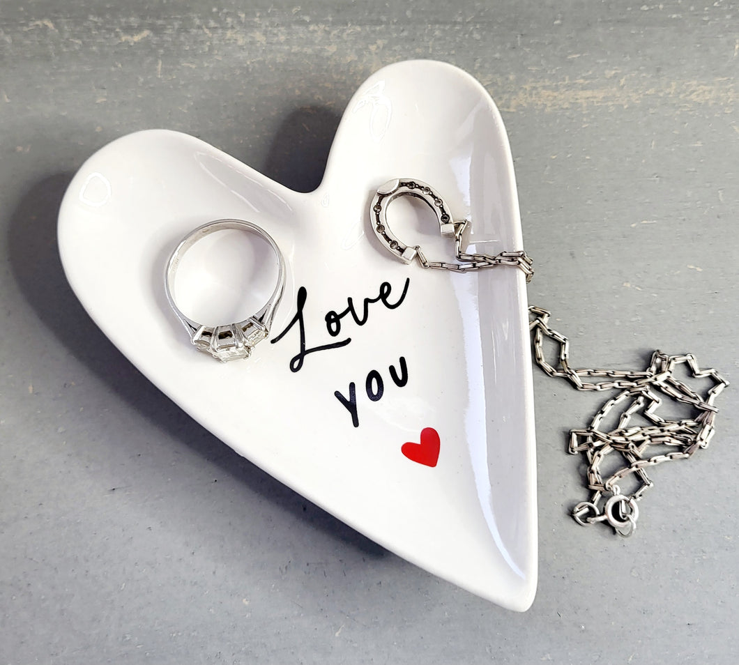Love You Trinket Dish