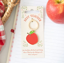 Load image into Gallery viewer, Apple Keyring