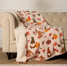 Load image into Gallery viewer, Autumn Gonk Sherpa Throw