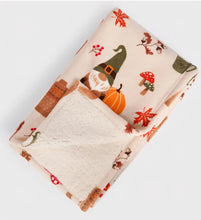 Load image into Gallery viewer, Autumn Gonk Sherpa Throw