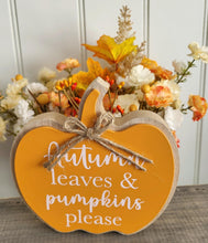 Load image into Gallery viewer, Autumn Pumpkin Block