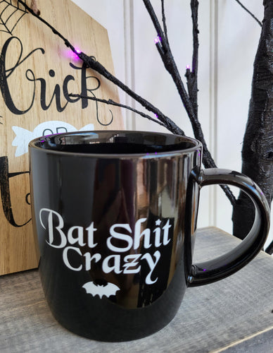 Bat S*** Crazy Mug