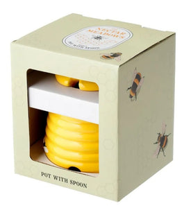 Beehive Pot with Spoon