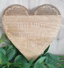 Load image into Gallery viewer, Wooden Heart Plaque