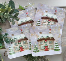 Load image into Gallery viewer, Christmas Cottage Coasters