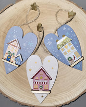Load image into Gallery viewer, Christmas Market 3D Heart Hanger
