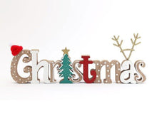 Load image into Gallery viewer, Christmas Word Block