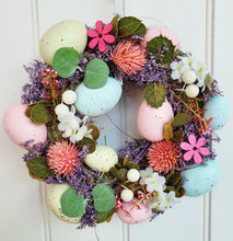 Load image into Gallery viewer, Easter Egg and Flower Wreath