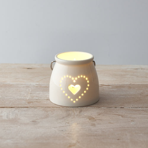 Dotted Heart Lantern