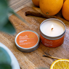 Load image into Gallery viewer, Festive Tin Candles