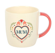Load image into Gallery viewer, Folk Heart Mum Mug
