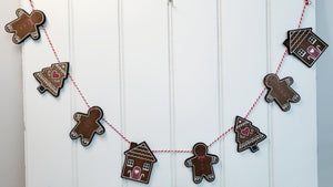 Gingerbread Bunting