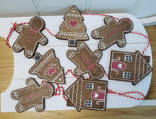 Load image into Gallery viewer, Gingerbread Bunting