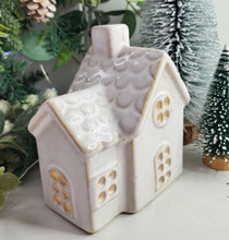 Load image into Gallery viewer, Glazed LED Christmas House and Cottage