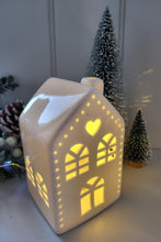 Load image into Gallery viewer, Nordic Ceramic LED Christmas Houses