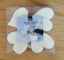 Load image into Gallery viewer, Heart shaped tea lights