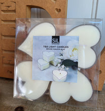 Load image into Gallery viewer, Heart shaped tea lights