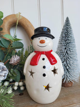 Load image into Gallery viewer, The Snowman Tea light Holder
