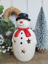 Load image into Gallery viewer, The Snowman Tea light Holder