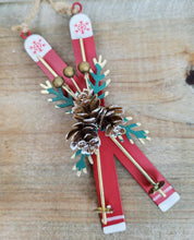 Load image into Gallery viewer, Christmas Skis