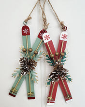 Load image into Gallery viewer, Christmas Skis