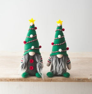 Mr and Mrs Christmas Tree Gonk