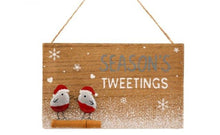 Load image into Gallery viewer, Pebble Robin Hanging Plaque