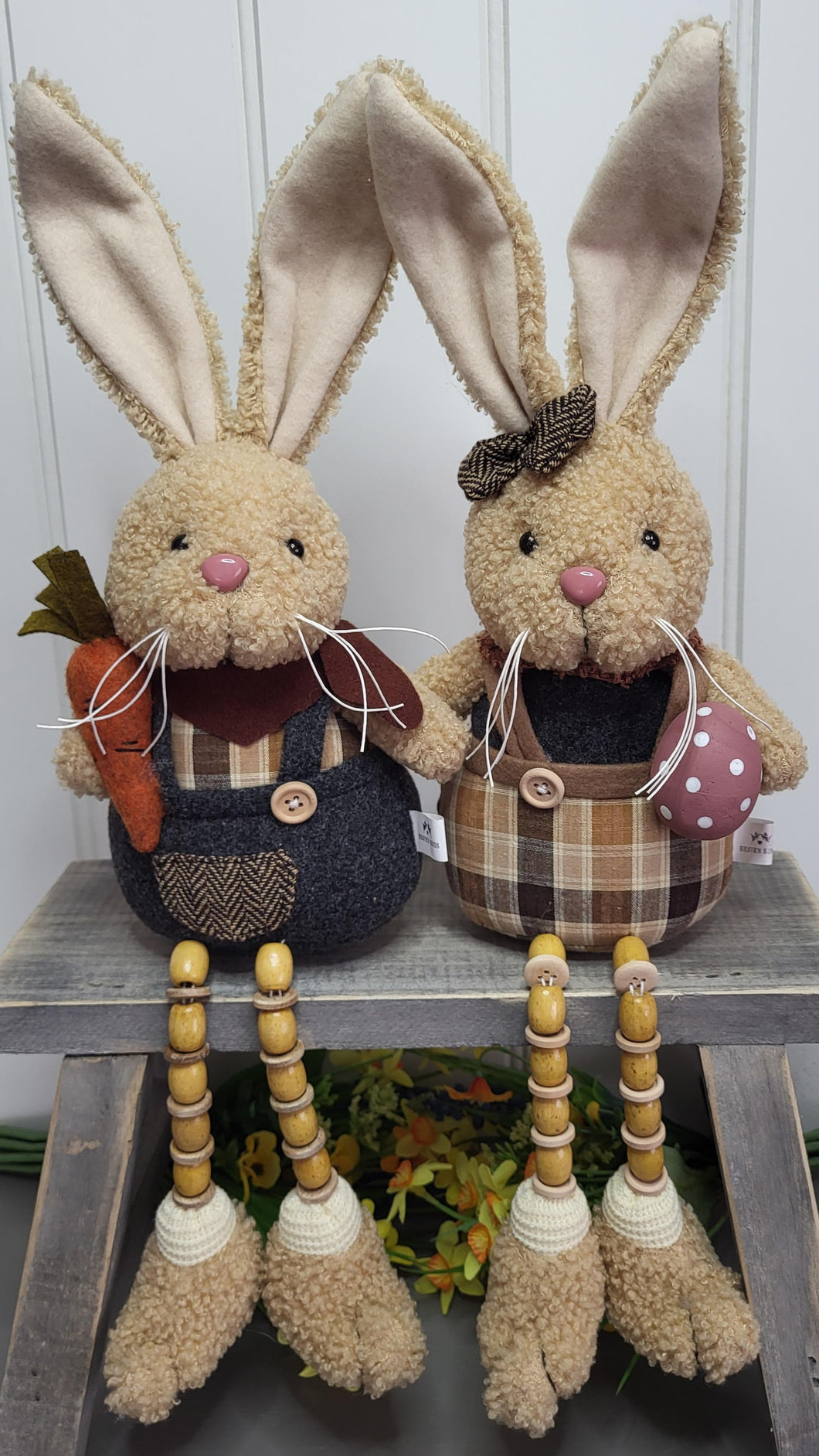 Sherpa Bunnies - set of 2