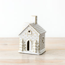 Load image into Gallery viewer, Glazed LED Christmas House and Cottage