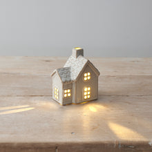 Load image into Gallery viewer, Glazed LED Christmas House and Cottage