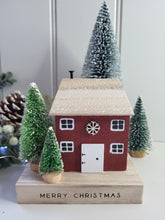 Load image into Gallery viewer, Wooden Christmas Cottages