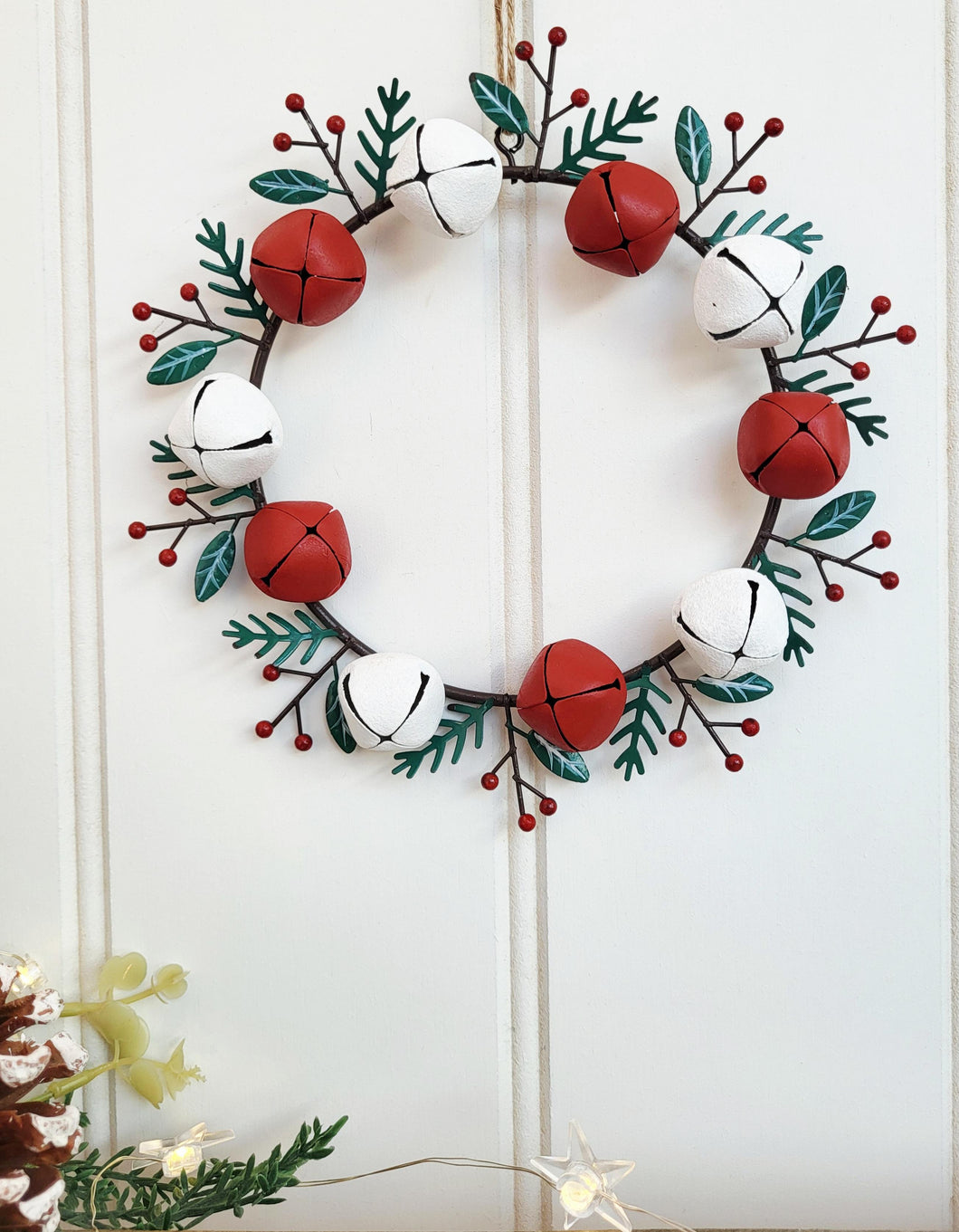 Metal Bell Wreath