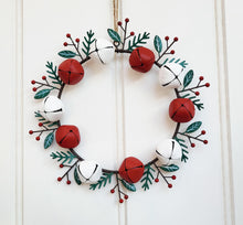 Load image into Gallery viewer, Metal Bell Wreath