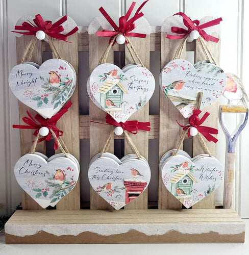 Robin Heart Hangers