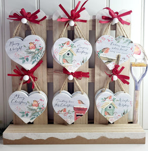 Robin Heart Hangers