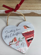 Load image into Gallery viewer, Robin Heart Hangers
