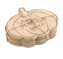 Load image into Gallery viewer, Pumpkin Coasters