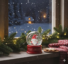 Load image into Gallery viewer, Santa Snow Globe