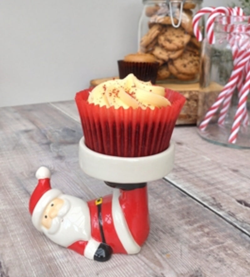 Santa or Snowman Cupcake/Tea light holder