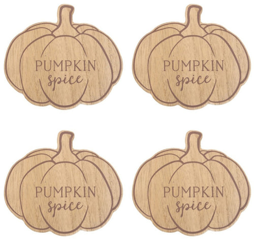 Pumpkin Coasters