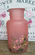 Load image into Gallery viewer, Pink Wild Meadow Vase or Lantern
