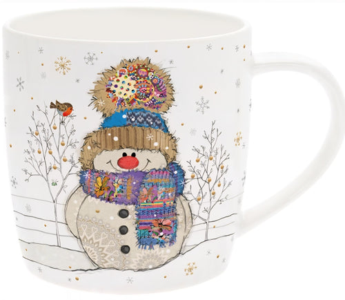 Snowman Mug and Coaster