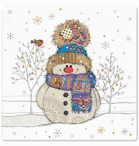 Snowman Mug and Coaster