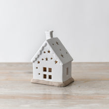 Load image into Gallery viewer, White Snowy LED Cottage