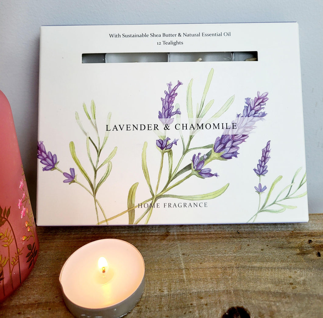 Floral Tea lights