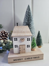 Load image into Gallery viewer, Wooden Christmas Cottages