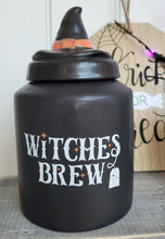 Load image into Gallery viewer, Witch Hat Tea Canister