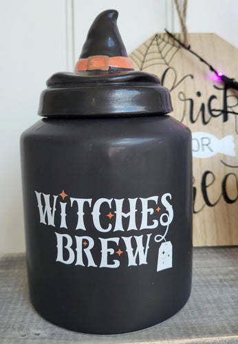 Witch Hat Tea Canister