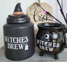 Load image into Gallery viewer, Witch Hat Tea Canister